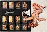 PIN-UP LIGHTERS FULL STORE DISPLAY.