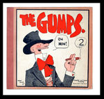 "THE GUMPS" COMIC STRIP REPRINT BOOK NO. 2 BY CUPPLES & LEON.