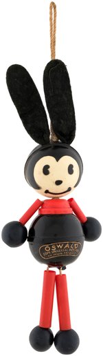 "OSWALD" THE LUCKY RABBIT CRIB TOY.