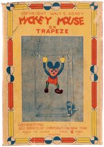 "MICKEY MOUSE TRAPEZE" BOXED CELLULOID WIND-UP (SIZE VARIETY).