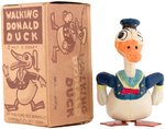 "WALKING DONALD DUCK" BOXED CELLULOID WIND-UP.