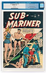 "SUB-MARINER COMICS" #26 JUNE 1948 CGC 9.0 VF/NM.