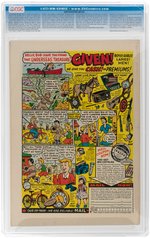 "MARVEL TALES" #130 JANUARY 1955 CGC 9.0 VF/NM WHITE MOUNTAIN PEDIGREE.