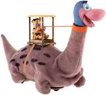 MARX "FRED FLINTSTONE ON DINO" BATTERY-OPERATED TOY.