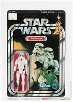 "STAR WARS - STORMTROOPER" 12 BACK-A AFA 80 NM (SKU ON FOOTER).