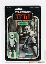 "STAR WARS: RETURN OF THE JEDI - BIKER SCOUT" 65 BACK-A AFA 80 NM.