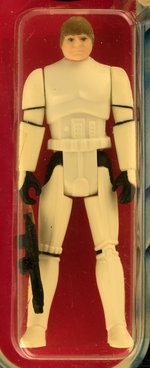 "STAR WARS: POWER OF THE FORCE - LUKE SKYWALKER (IMPERIAL STORMTROOPER)" 92 BACK AFA 85 Y-NM+.