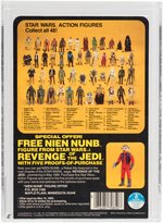 "STAR WARS: REVENGE OF THE JEDI - WALRUS MAN" PROOF CARD AFA 85 NM+.