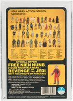 "STAR WARS: REVENGE OF THE JEDI - DENGAR" PROOF CARD AFA 85 NM+.