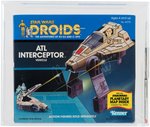 "STAR WARS: DROIDS - ATL INTERCEPTOR VEHICLE" AFA 80 NM.