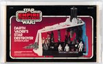 "STAR WARS: THE EMPIRE STRIKES BACK - DARTH VADER'S STAR DESTROYER ACTION PLAYSET" AFA 80 NM.