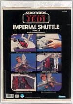 "STAR WARS: RETURN OF THE JEDI - IMPERIAL SHUTTLE VEHICLE" AFA 85 NM+.