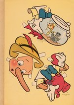 "PINOCCHIO DOLL CUT OUTS" LARGE FORMAT PAPERDOLL BOOK.