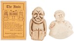 TAFT "BILL THE BEAMER" AND "THE IDOLS BILLIBOIS" NOVELTY CHALK FIGURES.