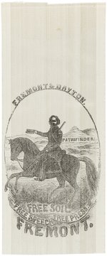 "FREMONT & DAYTON" CLASSIC 1856 "PATHFINDER" SILK RIBBON.