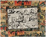 "BATMAN AND ROBIN" 1944 SUNDAY PAGE STAT CUSTOM FRAMED DISPLAY.