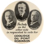 COOLIDGE/DUPONT/ROBINSON TRIGATE DELAWARE COATTAIL POCKET MIRROR HAKE #89.
