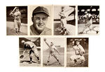 BASEBALL 1936 R311 GLOSSY FINISH PICTURE CARDS.