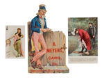 CIGAR TRADECARDS WITH  UNCLE SAM/ETC.