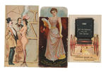 RISQUE/SUGGESTIVE EARLY TRADECARDS.