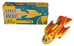 "SPACE ROCKET SHIP" BOXED FRICTION TOY.