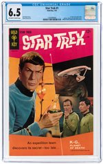 "STAR TREK #1 JULY 1967 CGC 6.5 FINE+.