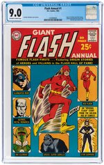 "FLASH" ANNUAL #1 1963 CGC 9.0 VF/NM.