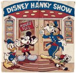 "DISNEY HANKY SHOW" BOOK.