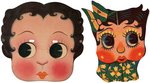 BETTY BOOP MASKS & VALENTINES LOT.