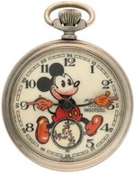 "MICKEY MOUSE INGERSOLL" BOXED ENGLISH POCKET WATCH (SECOND VERSION).