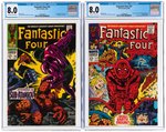 "FANTASTIC FOUR" #74-77 CGC LOT.