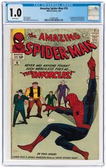 "AMAZING SPIDER-MAN" #10 & #12 CGC PAIR.