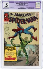 "AMAZING SPIDER-MAN" #20 & #29 CGC PAIR (FIRST/SECOND SCORPION).