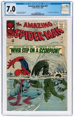 "AMAZING SPIDER-MAN" #20 & #29 CGC PAIR (FIRST/SECOND SCORPION).