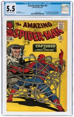 "AMAZING SPIDER-MAN" #25 & #38 CGC MARY JANE WATSON PAIR.