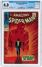 "AMAZING SPIDER-MAN #50 JULY 1967 CGC 4.0 VG (FIRST KINGPIN).