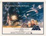 "STAR WARS" HALF-SHEET MOVIE POSTER.