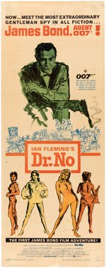 JAMES BOND "DR. NO" INSERT POSTER.