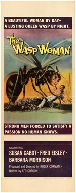 "THE WASP WOMAN" INSERT POSTER.