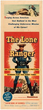 "THE LONE RANGER" INSERT POSTER.