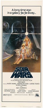 "STAR WARS" INSERT POSTER.