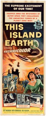 "THIS ISLAND EARTH" INSERT POSTER.