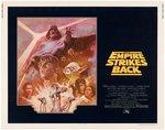 "THE EMPIRE STRIKES BACK" HALF-SHEET MOVIE POSTER.