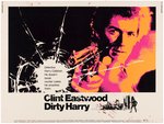 CLINT EASTWOOD "DIRTY HARRY" HALF-SHEET MOVIE POSTER.