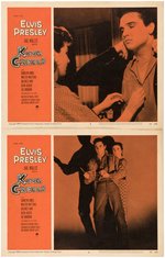 ELVIS PRESLEY "KING CREOLE" LOBBY CARD SET.