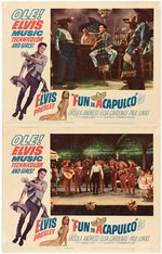 ELVIS PRESLEY "FUN IN ACAPULCO" LOBBY CARD SET.