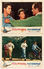 ELVIS PRESLEY "KID GALAHAD" LOBBY CARD SET.