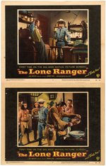 "THE LONE RANGER" LOBBY CARD NEAR SET.