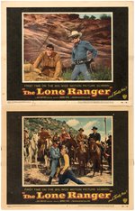 "THE LONE RANGER" LOBBY CARD NEAR SET.