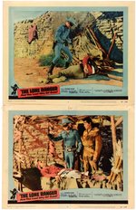 "THE LONE RANGER AND THE LOST CITY OF GOLD" LOBBY CARD LOT.